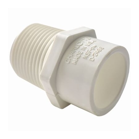 Charlotte Pipe And Foundry 12x34 M Adap Reducing PVC 02110  0600HA